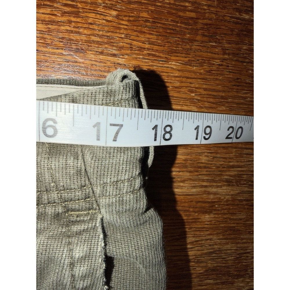 Abercrombie Fitch Cargo Pants Mens 34 Green Vintage Y2K Baggy Wide Leg Military - Picture 6 of 8